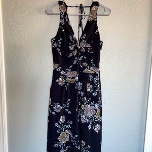 M Candies Floral Jumpsuit With Pockets